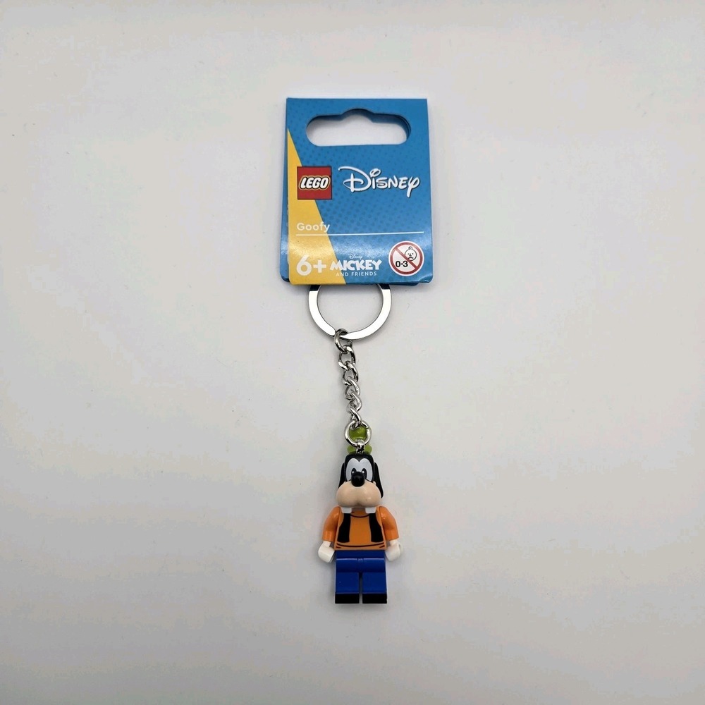 LEGO Disney Goofy Key Chain Minifigure Keyring 854196 | NEW (NWT)